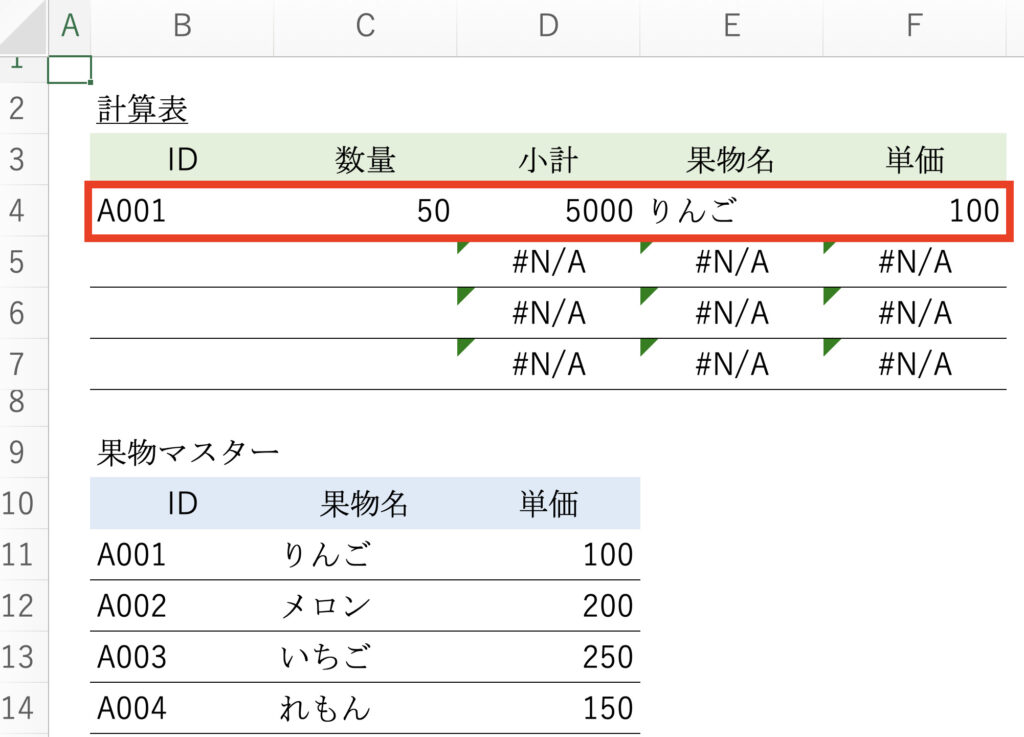 VLOOKUP2