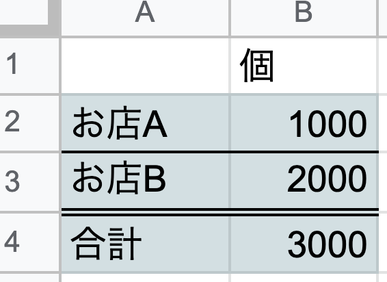 SUM関数画像５