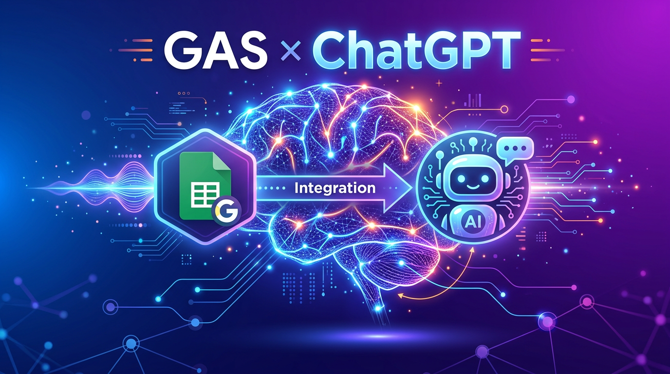 GAS×ChatGPT連携｜スプレッドシートからAIを呼び出す方法【GPT-4o対応】